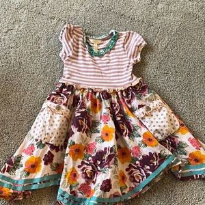 Matilda Jane girls dress.  Size 6